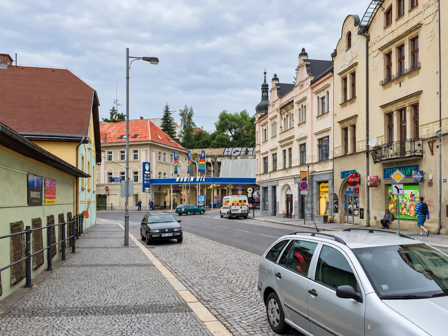 Palackého ulice v Turnově