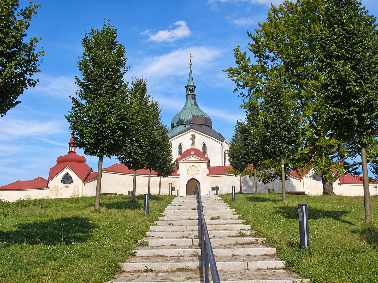 Vstup na Zelenou horu ve Žďáru nad Sázavou
