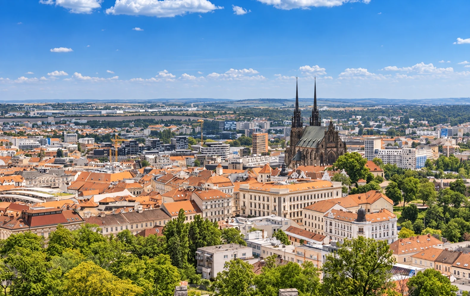Brno – Petrov – katedrála sv. Petra a Pavla